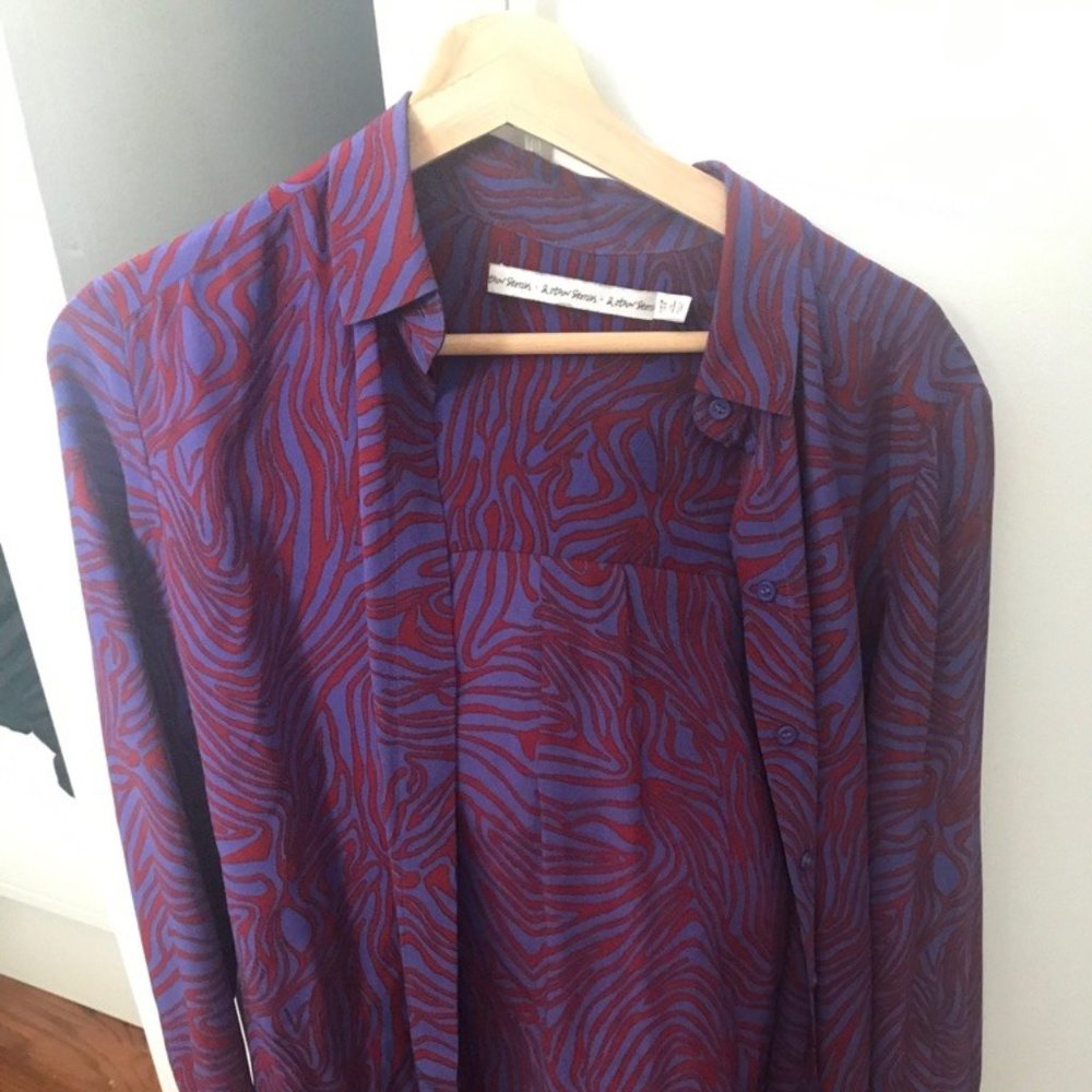 & Other Stories Silk Shirt